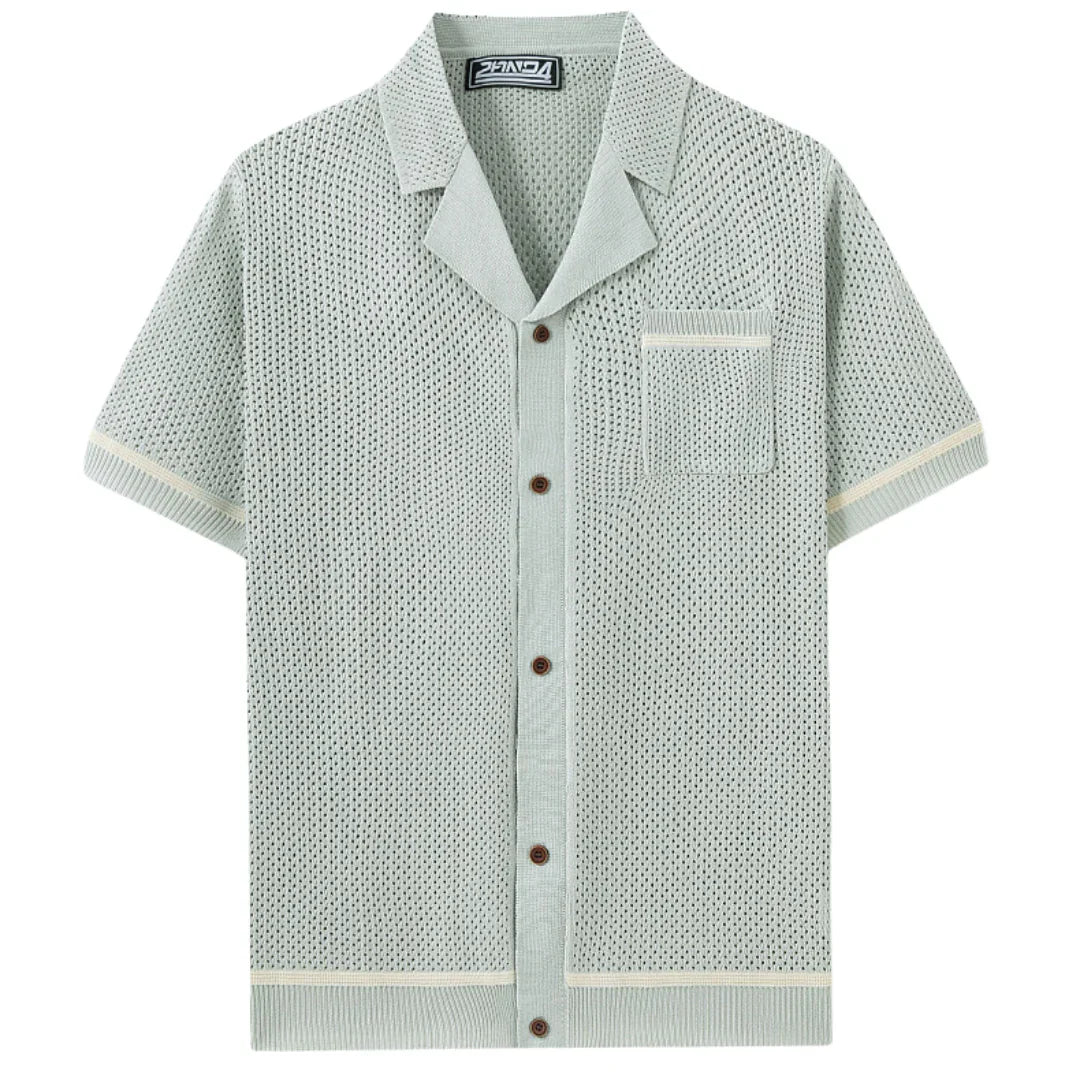 Leopold - Premium Strikket Skjorte