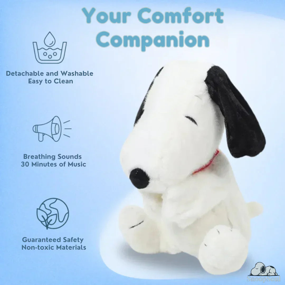Snoopy® - Peluche Respiration Apaisante