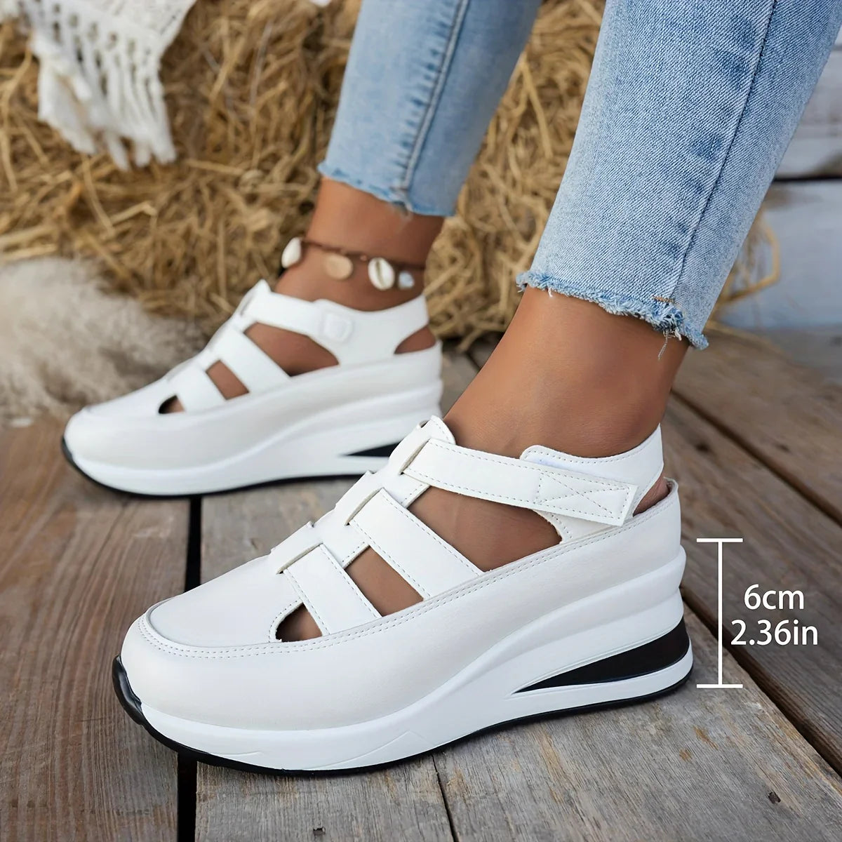 Doriane - Top Komfort Ortopædiske Platformsandaler