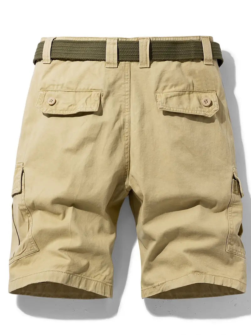 Marceau - Elegante Pocket Shorts med Bælte