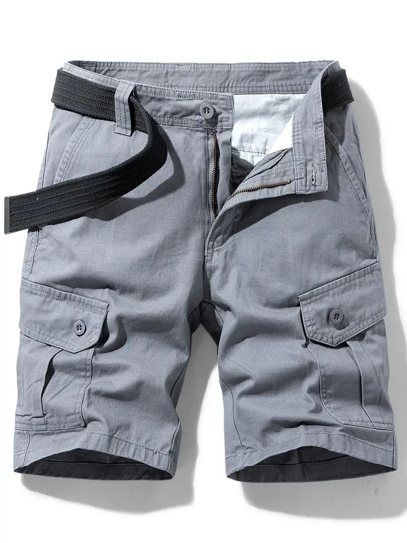 Marceau - Elegante Pocket Shorts med Bælte