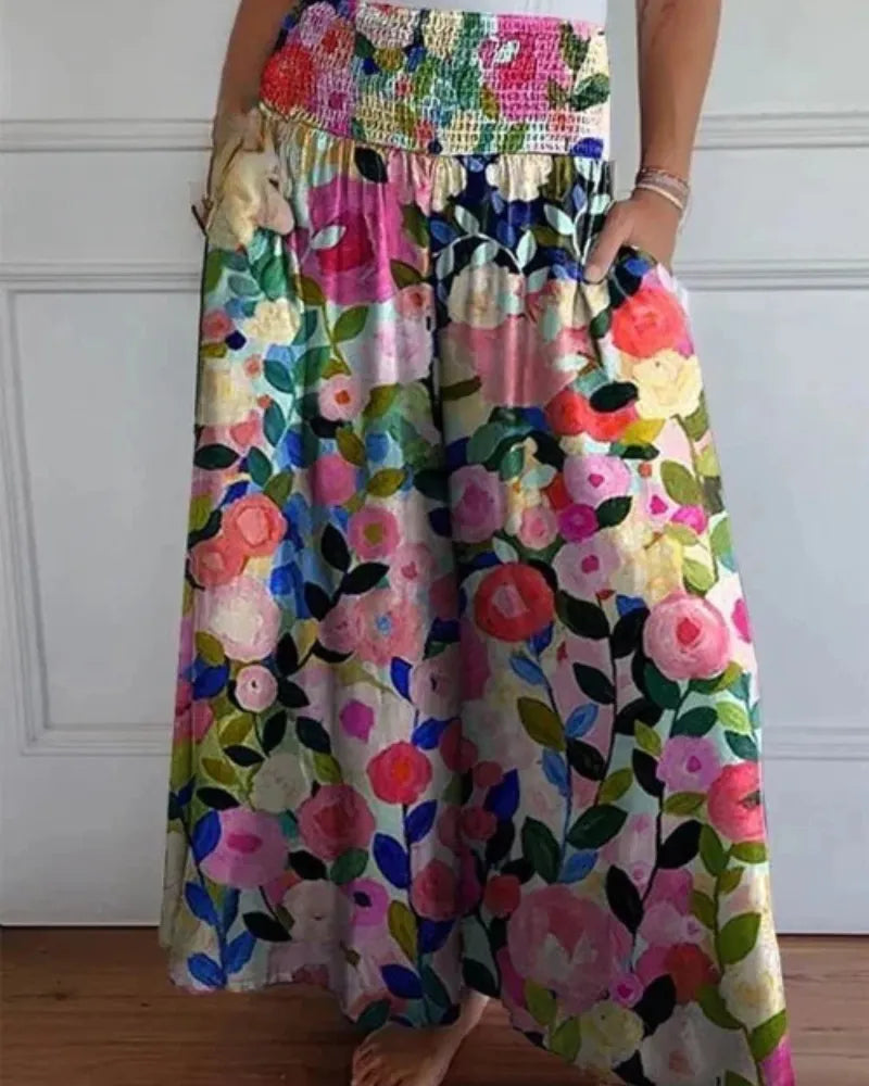 Jytte - Ultra Komfortable Højtaljede Brede Bukser