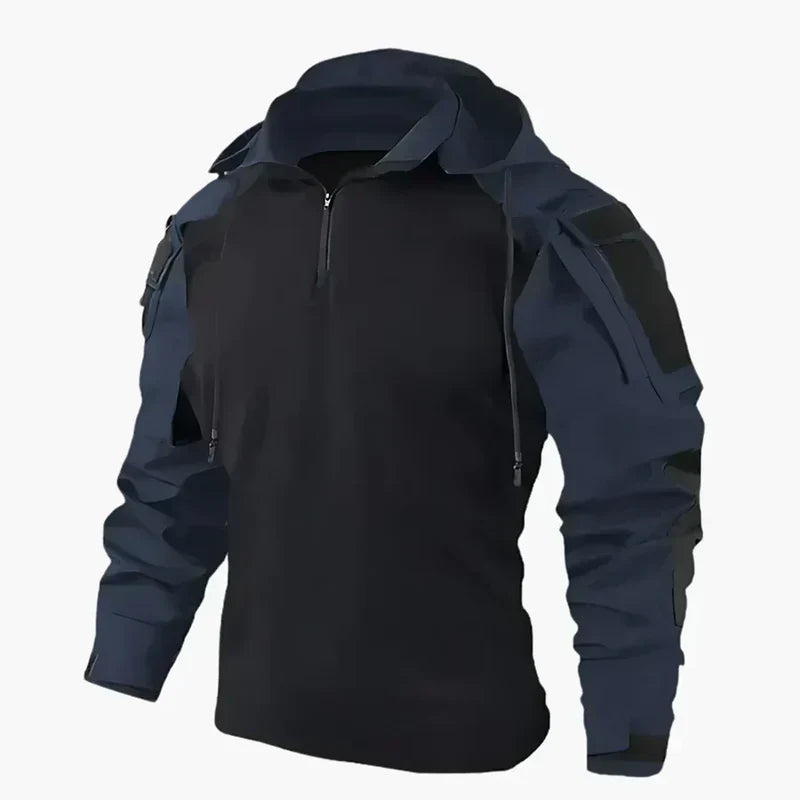 Zyad - Sudadera Impermeable Táctica Multifuncional