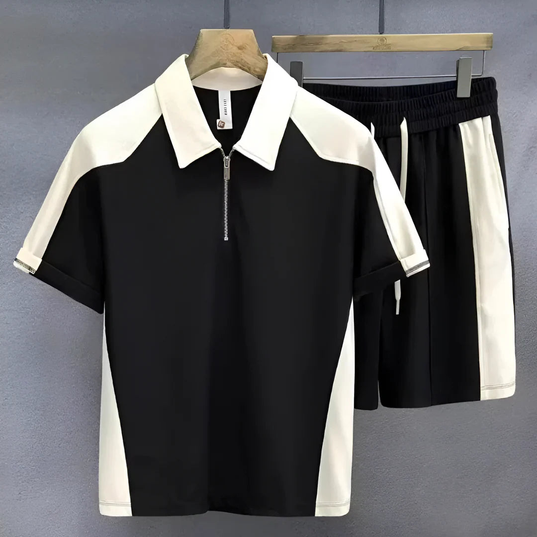 Thibaut - Tofarvede Todelt Sommersæt