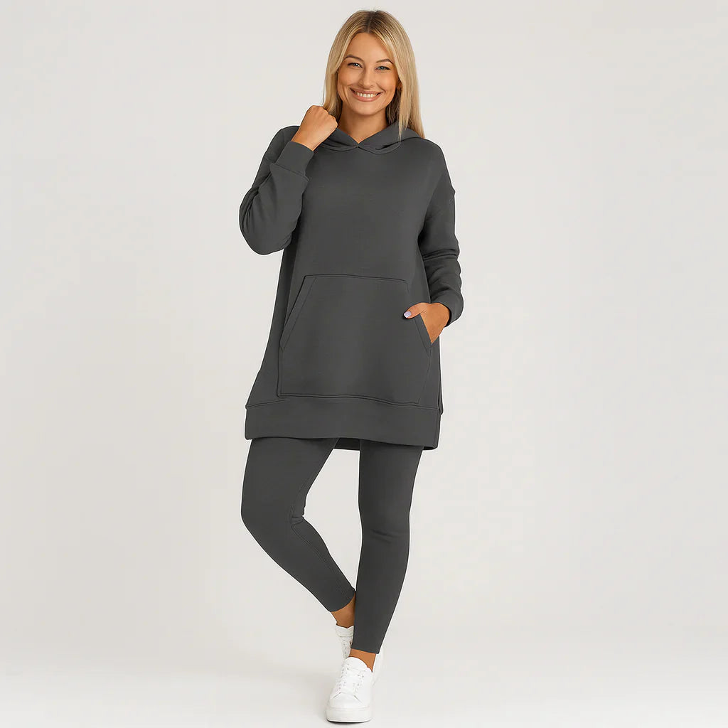 Freja - Souprava S Mikinou S Kapucí A Legínami