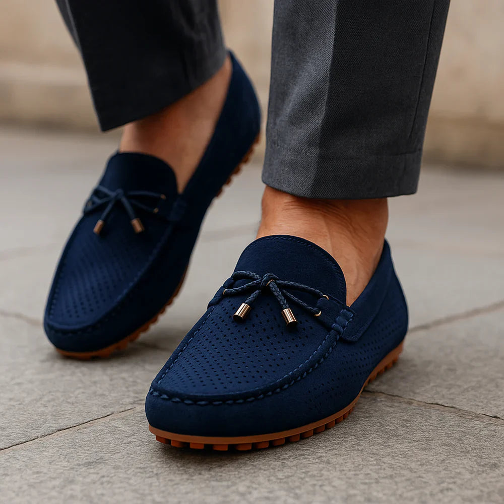 Florent - Elegante Åndbare Læder Loafers