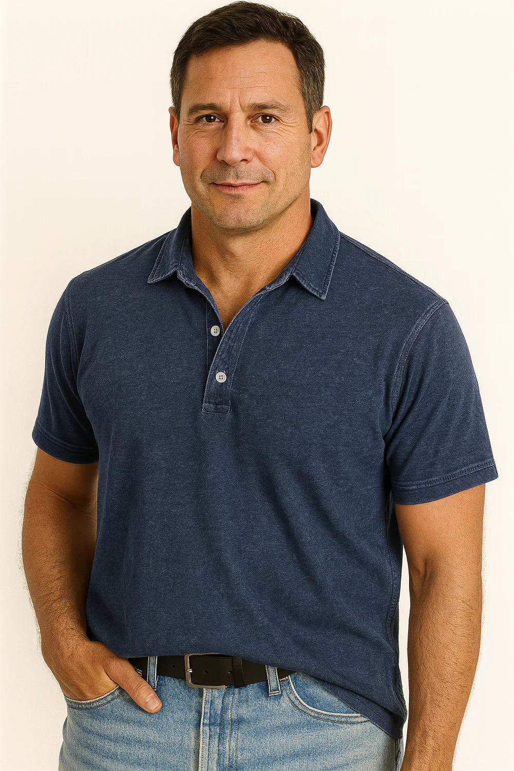 Matteo - Økologisk Bomulds Antiperspirant Poloshirt