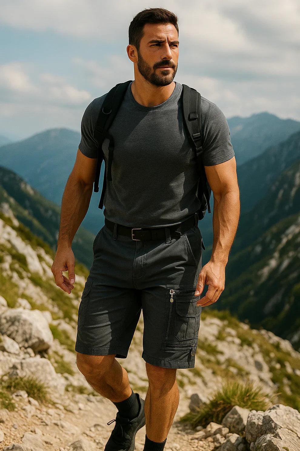 Scott - Holdbare Alsidige Cargo Shorts