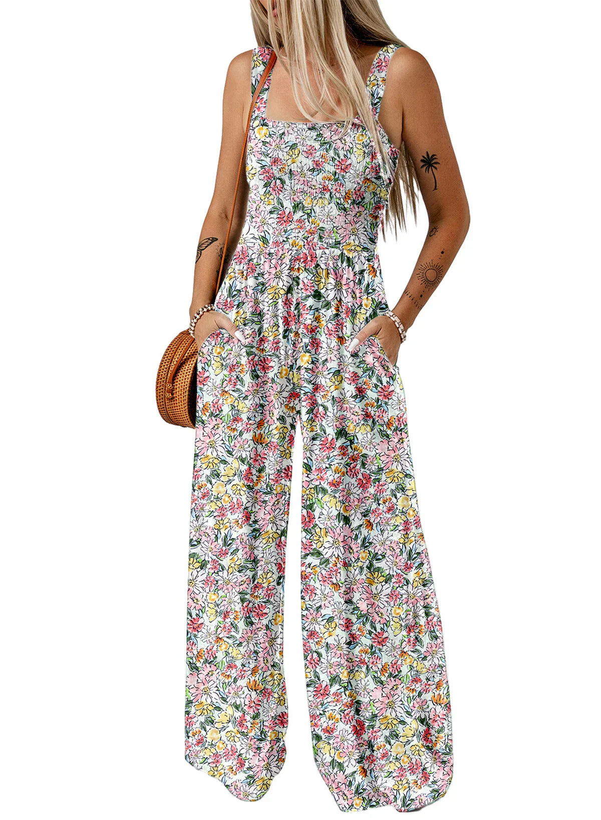 Emilda - Let og Luftig Sommer Jumpsuit