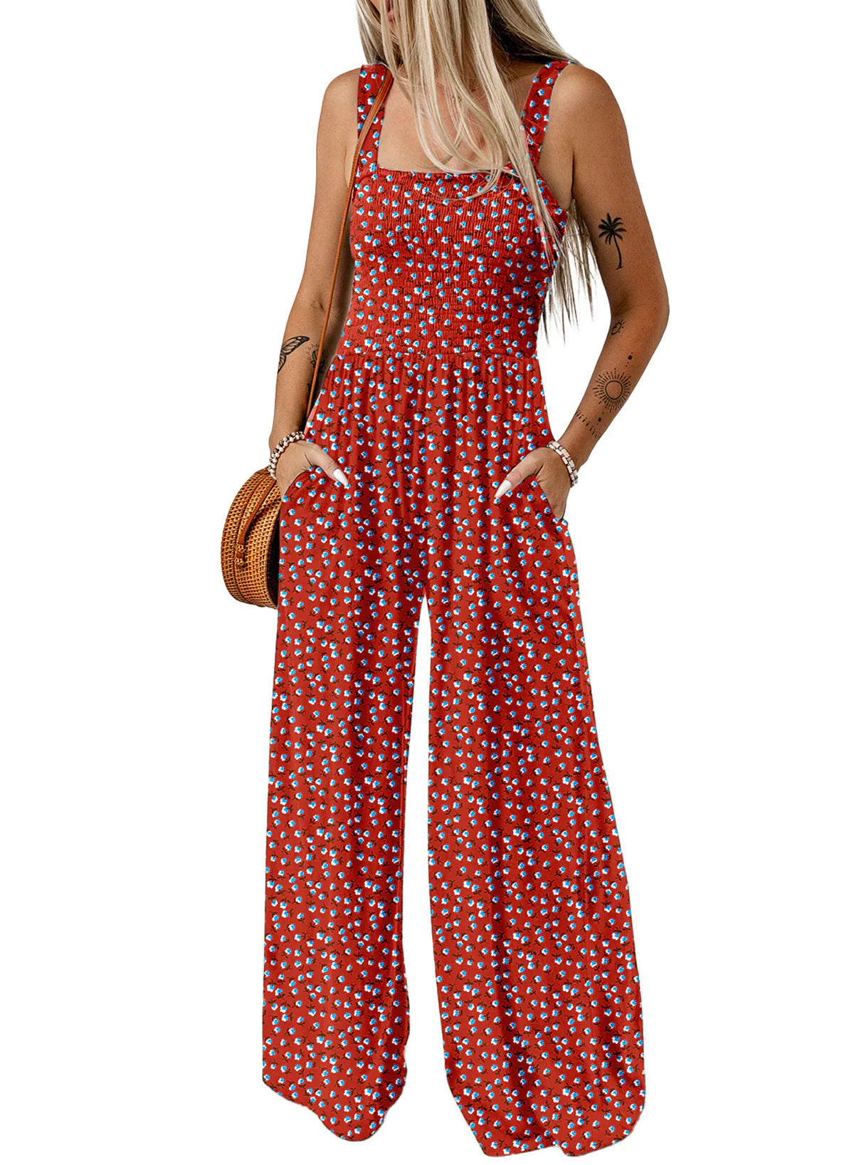 Emilda - Let og Luftig Sommer Jumpsuit