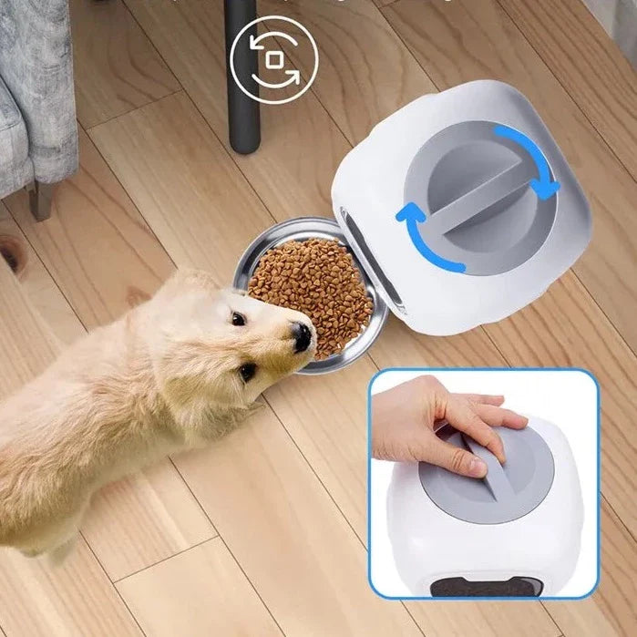 Chauto® Distributeur de Croquettes Automatique Programmable