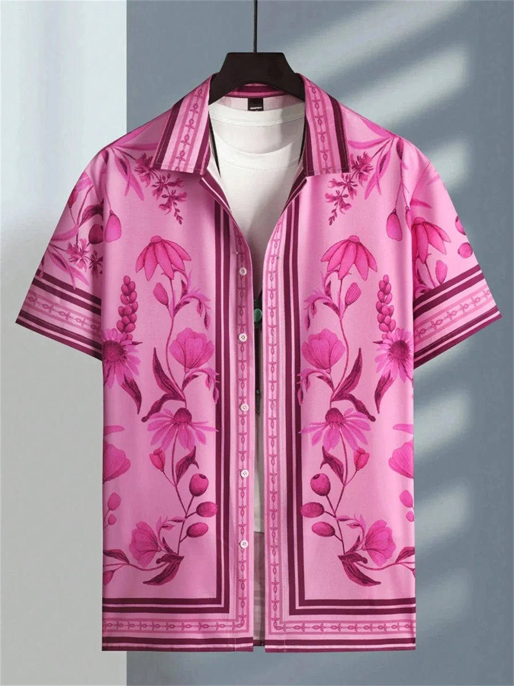 Reece - Luksuriøs Botanisk Design Skjorte