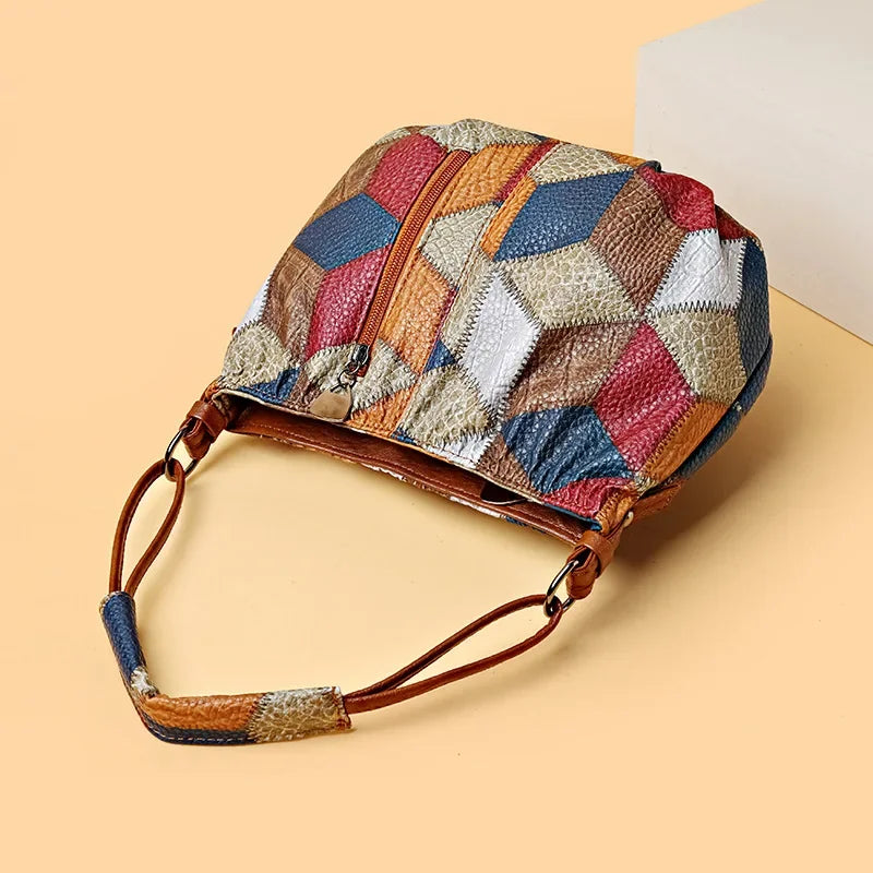 Duscha - Elegant Håndlavet Læder Crossbody Taske