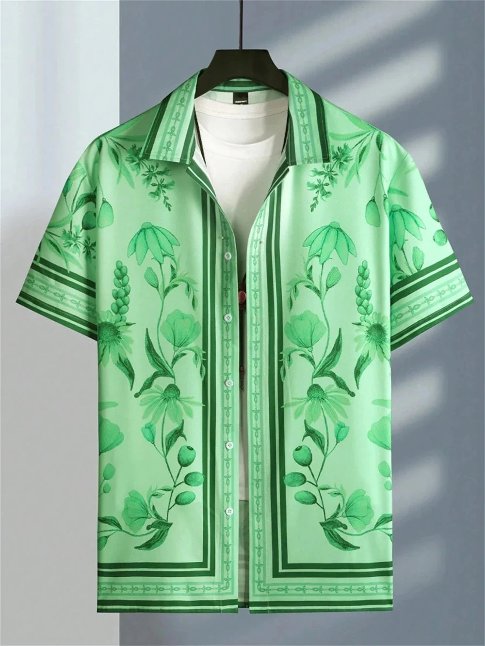 Reece - Luksuriøs Botanisk Design Skjorte