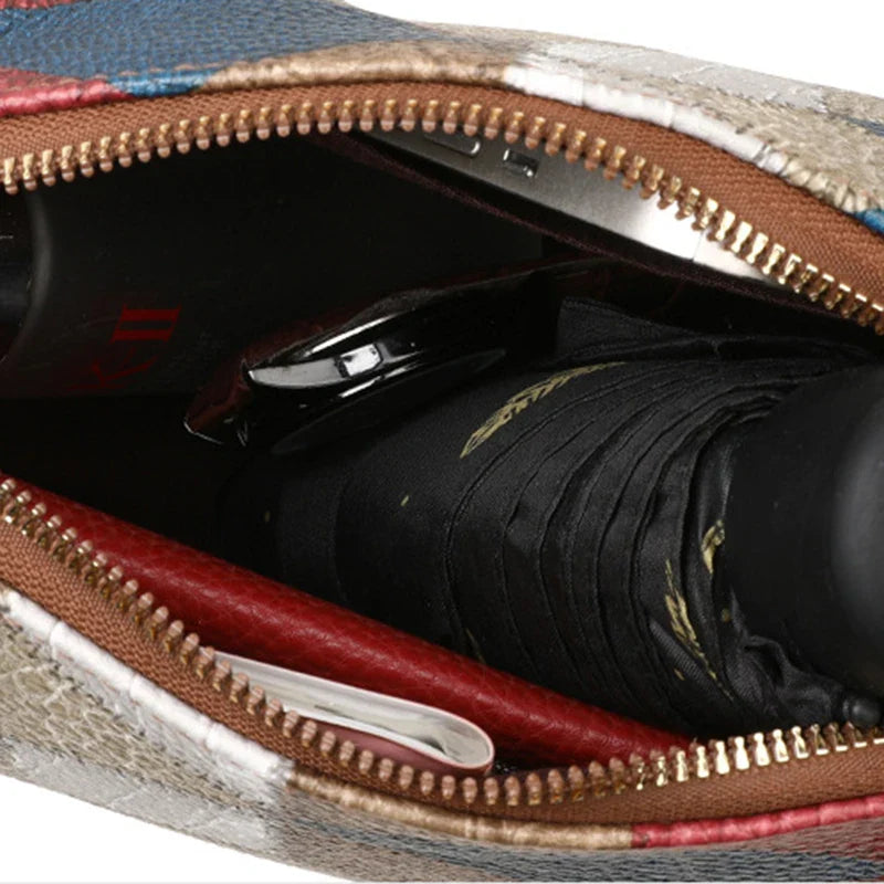 Phoebe - Elegant Håndlavet Læder Crossbody Taske