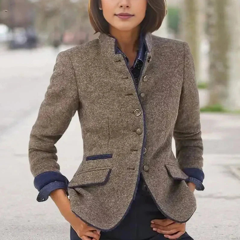 Christel - Elegantné Dámske Sako z Twillu