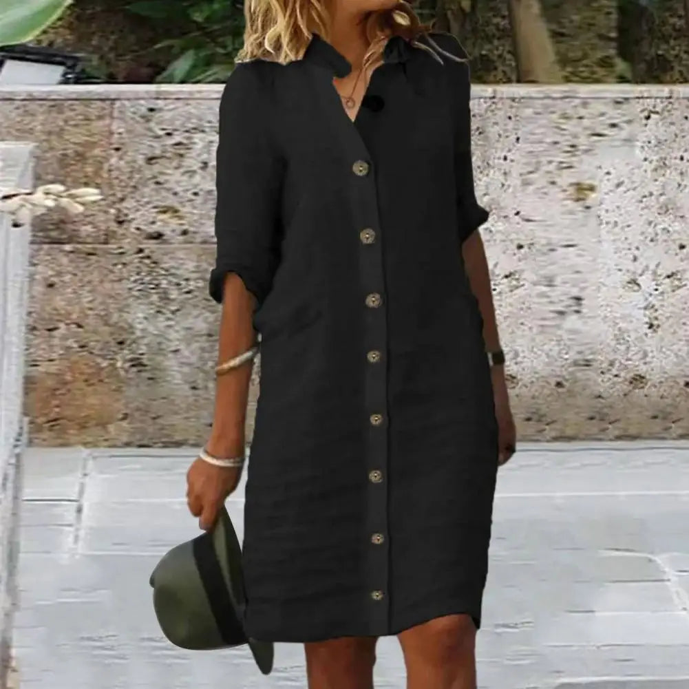 Valentine - Košeľové Šaty z Prémiovej Bavlny