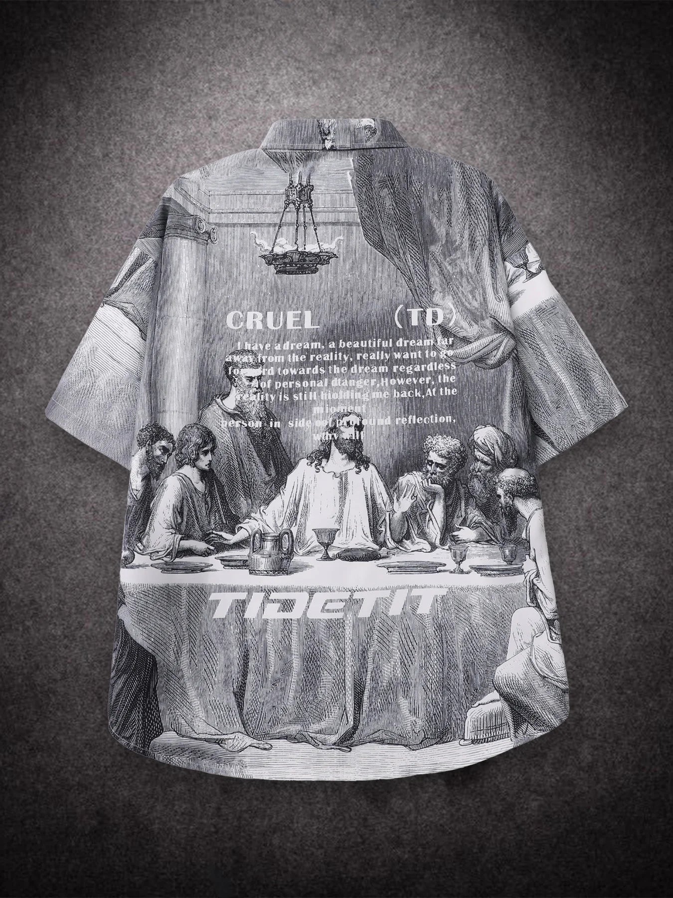 Chemise 'La Cène' de Gustave Doré