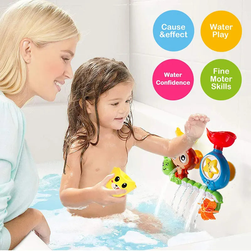 Watfun® Jouet de Bain Intéractif Multi-Cascades
