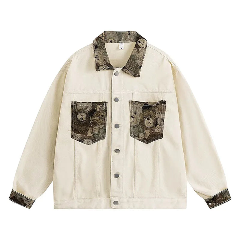 Oso - Veste Retro en Denim Premium