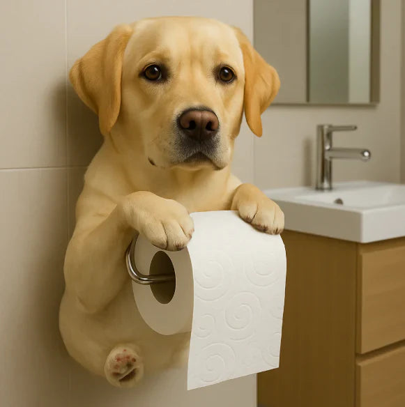 Chunik® - Stojan na Toaletný Papier v Tvare Šteniatka