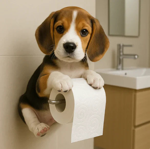 Chunik® - Stojan na Toaletný Papier v Tvare Šteniatka