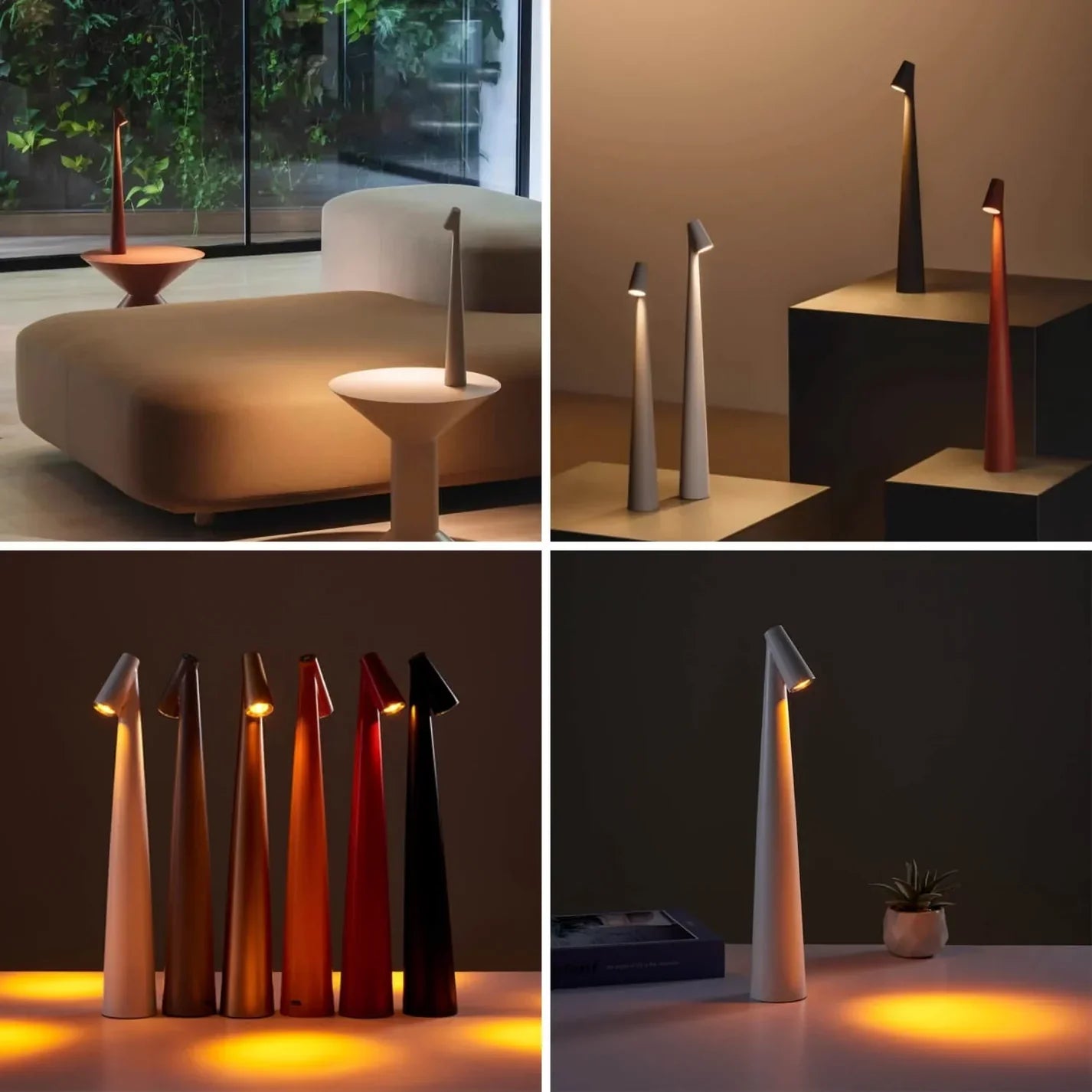 Minimaled™ - Lampe de Table Sans Fil Minimaliste
