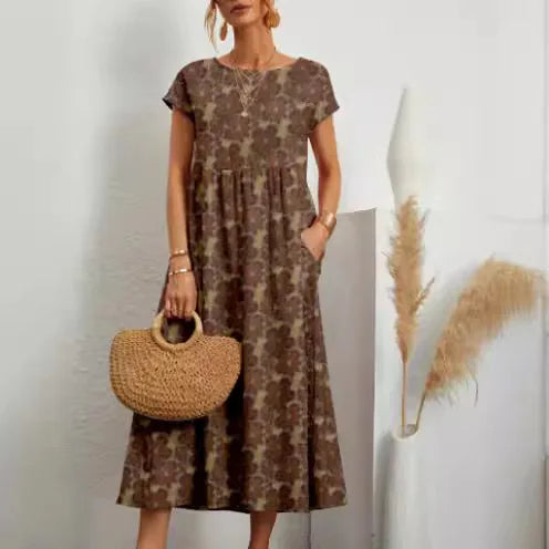 Esther - Robe Midi Modeste