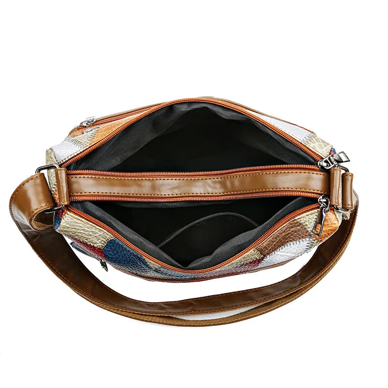 Hallie - Elegant Håndlavet Læder Crossbody Taske