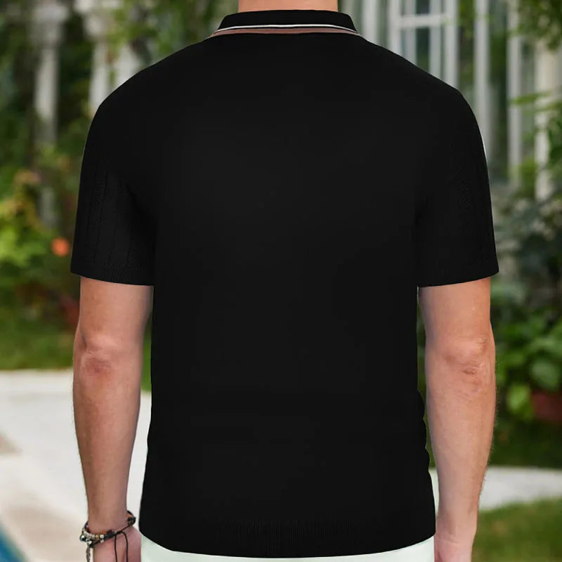 Joseph - Premium Strikket Poloshirt