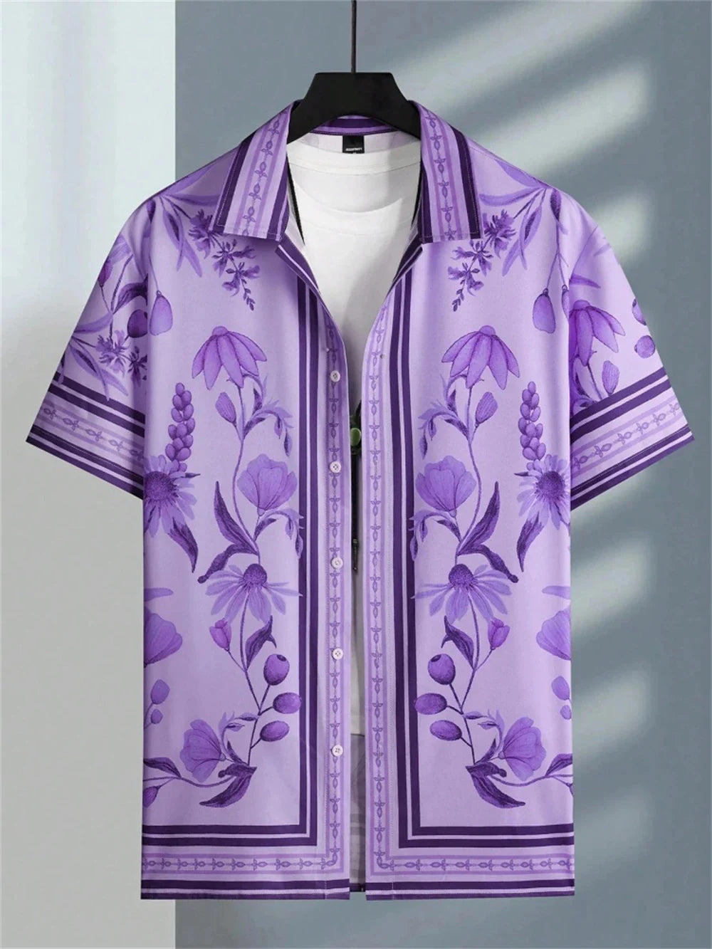 Reece - Luksuriøs Botanisk Design Skjorte