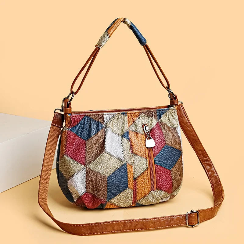 Duscha - Elegant Håndlavet Læder Crossbody Taske