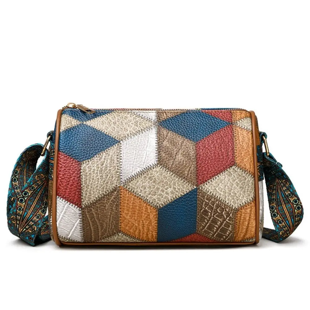 Caia - Elegant Håndlavet Læder Crossbody Taske