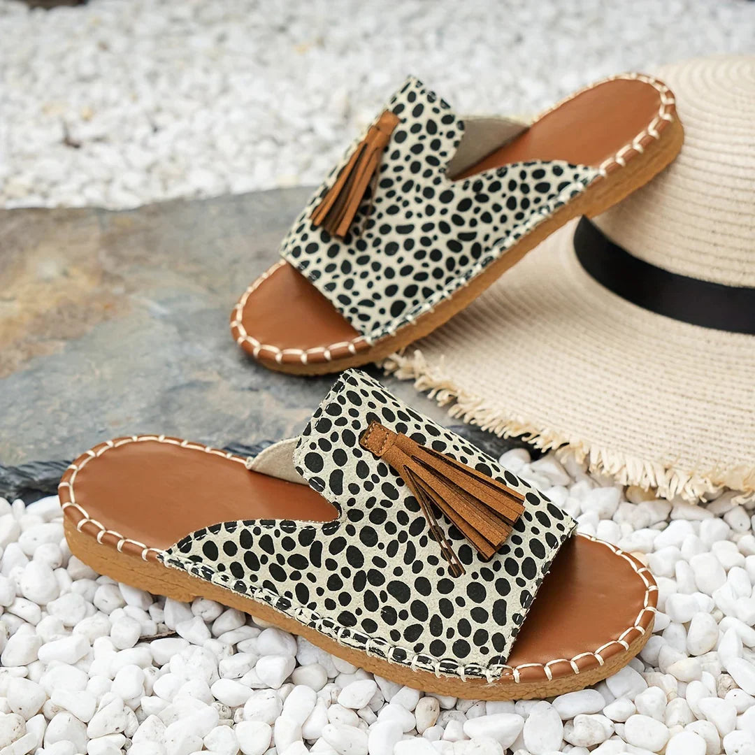 Bettina - Komfortable Sandaler i Bohemestil