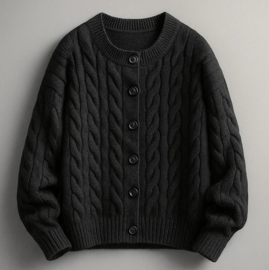 Lohan - Cardigan Chic en Maille Torsadé