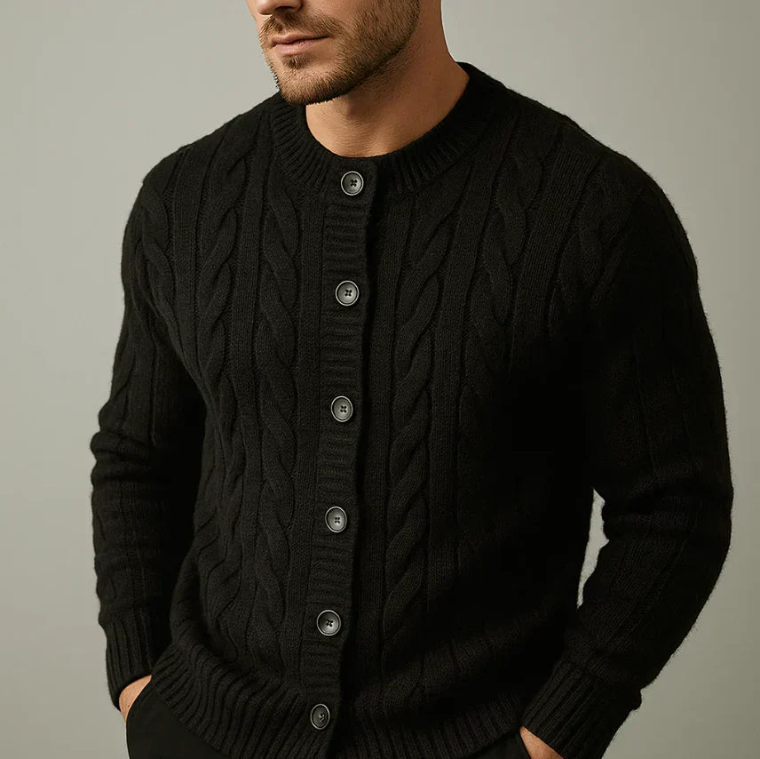 Lohan - Cardigan Chic en Maille Torsadé