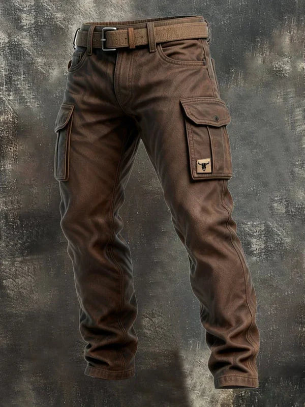 Dean - Pantalón Cargo Versátil de Algodón Reforzado Resistente