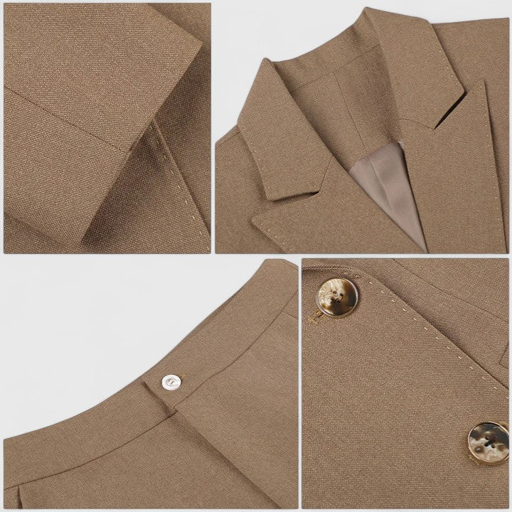 Oriela - Sofistikovaná Souprava Sako A Kalhoty Na Míru