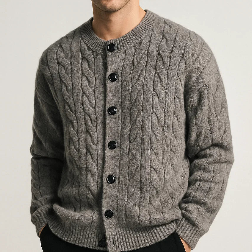 Lohan - Cardigan Chic en Maille Torsadé
